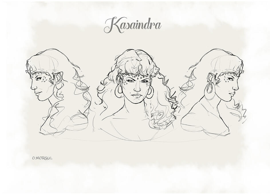 KASAINDRA. Face study