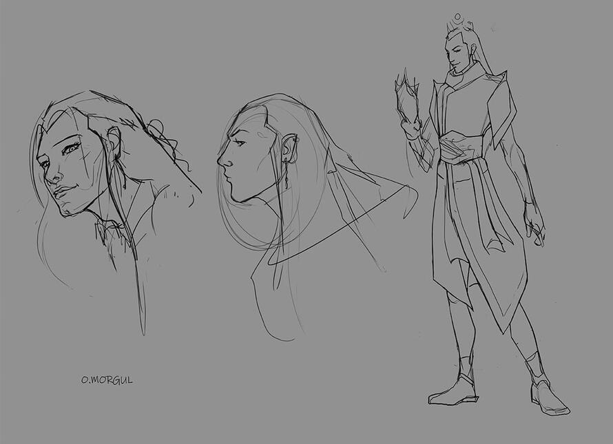 NARCISO. Face Study and pose