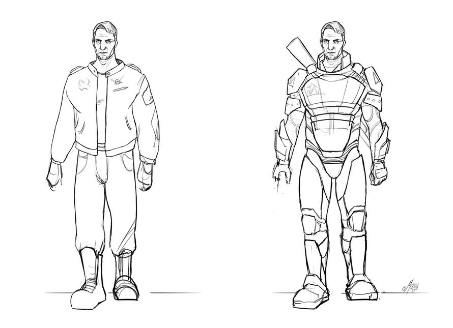 Uniform and armor